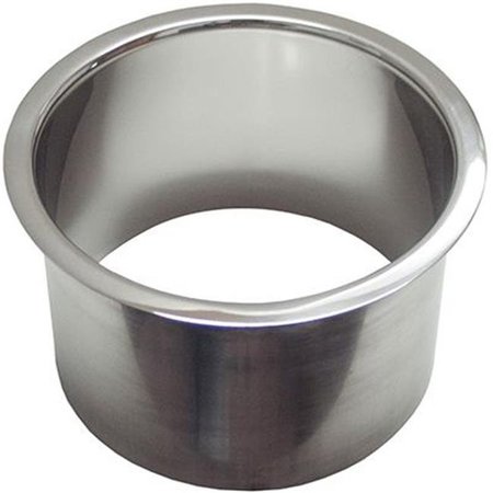 HARDWARE CONCEPTS Hardware Concepts HCI6143 479 6 x 4 in. Polished Trash Grommet; Stainless Steel HCI6143 479